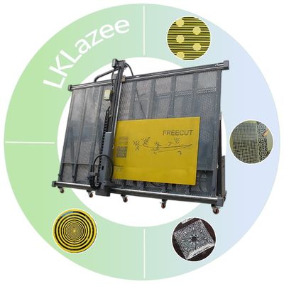 Máquina de grabado con cuchilla láser vertical de vidrio para arte
