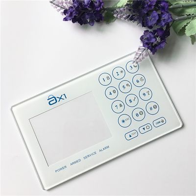 Máquina de perforación con láser de vidrio de borde recto con panel de control perfectamente templado