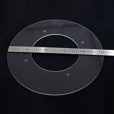 Máquina de perforación con láser de vidrio de borde recto con panel de control perfectamente templado