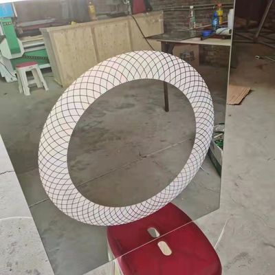 Espejo LED de baño 1300 * 2500mm con certificación CE y máquina de chorro de arena de vidrio