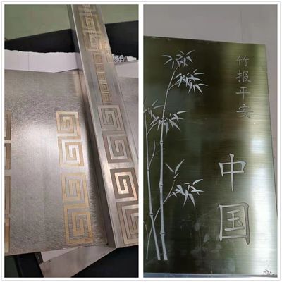 Máquina de grabado de placas de impresión de zinc láser para objetos metálicos 1500mm * 2500mm / 1500mm * 3000mm