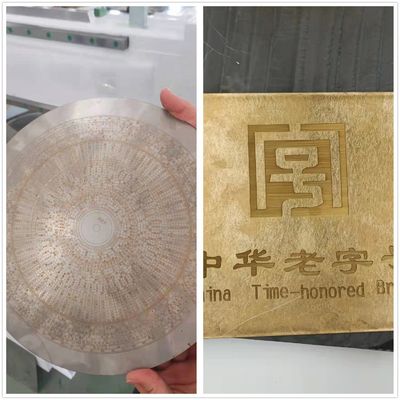 Máquina de grabado de placas de tampo china para solicitud personalizada
