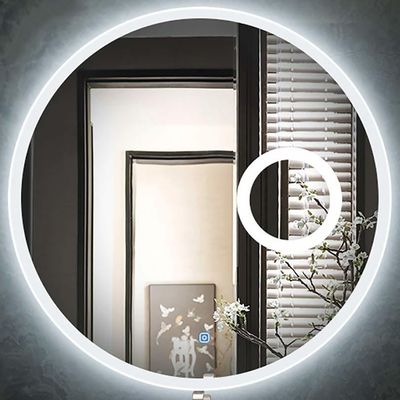 Máquina de fabricación de espejos de pared y baño tamaño personalizado con gran espejo de pantalla LED