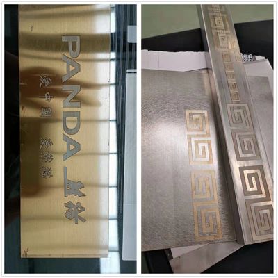 Máquina de grabado láser de enfriamiento por aire para grabado de metal de aluminio 0,5 mm