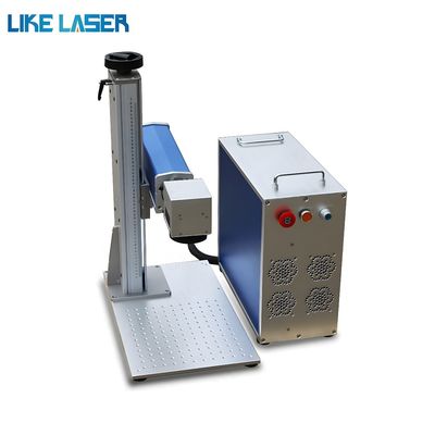 Máquina de marcado por láser de fibra portátil de control por ordenador para el marcado de patrones de máscaras