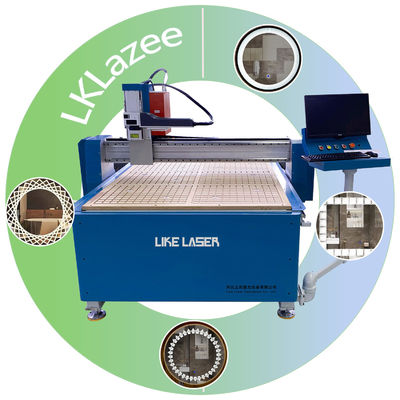 Máquina de diseño de vidrio de espejo CNC con potencia láser de 120W certificada por CE