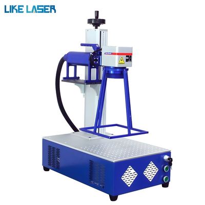 Marcador láser de fibra de refrigeración de aire Bingyan con clase técnica de onda continua
