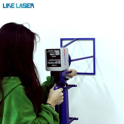 Marcador láser de fibra de refrigeración de aire Bingyan con clase técnica de onda continua