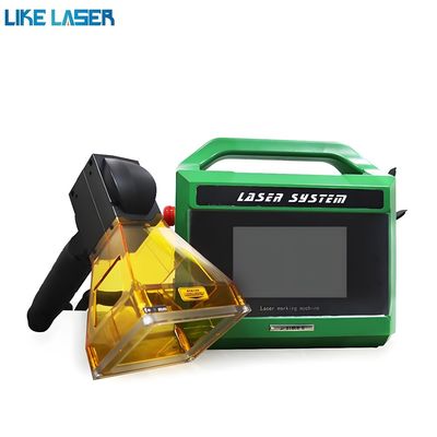 Marcador láser de fibra de refrigeración de aire Bingyan con clase técnica de onda continua