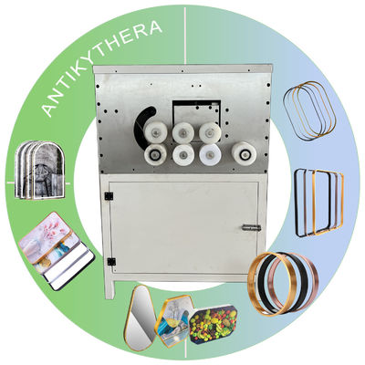IPX-8 Anti-agua Antikythera K30 Cuadro de espejo Profil de aluminio Roller-Machina de flexión