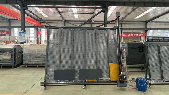 Máquina de grabado con cuchilla láser vertical de vidrio para arte