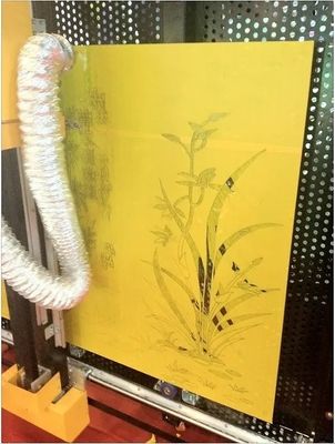 Artcut Vertical Glass Cutting Plotter Máquina láser para el chorro de arena