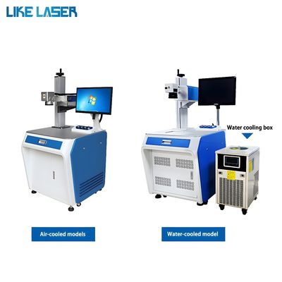 Máquina de marcado con láser UV 3W 5W para botellas de perfume cerámica de vidrio caucho funda de teléfono móvil software Ezcad