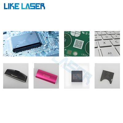 Máquina de marcado por láser de fibra de acero inoxidable Visibilidad láser invisible Alta precisión 20W 30W 50W