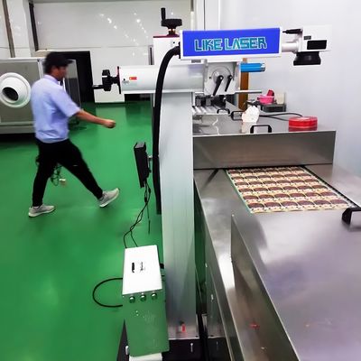 Máquina de marcado con láser UV para grabado de tuberías de PE-HDPE PPR Código de fecha 190cm * 150cm * 70cm
