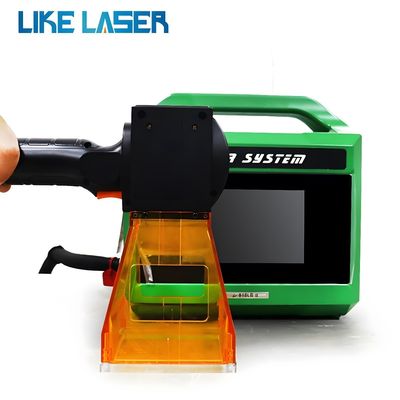 30W 50W 60W 80W 100W Máquina de marcado con láser de fibra portátil para grabado de fibra de color