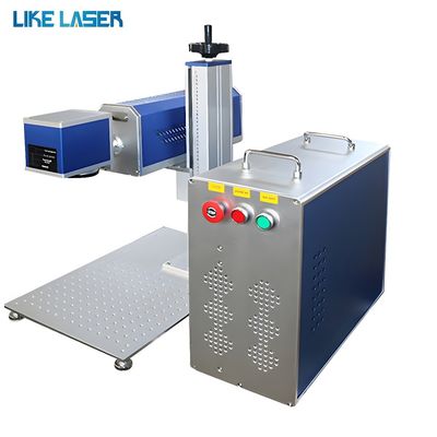 Grabación no metálica Galvo CO2 Ov láser con sistema de enfriamiento por aire y cinta transportadora 30W 60W