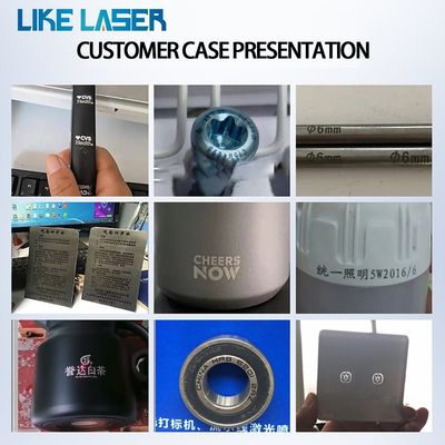 Tiendas de ropa como-- Dlm-001 Diseño Máquina de Marcado con láser con Raycus Max Fuente láser