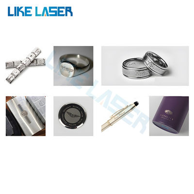 Máquina de marcado láser de escritorio de precisión de 200W para chapa de metal Velocidad de marcado 0-7000mm/S